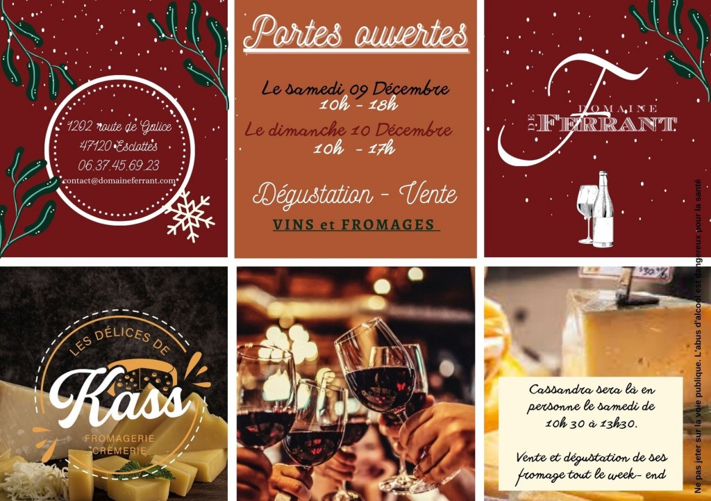 PORTES OUVERTES DECEMBRE 2023