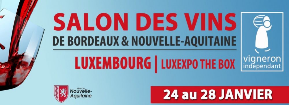 SALON DES VIGNERONS INDEPENDANTS LUXEMBOURG DU 24 AU 28 JANVIER 2024