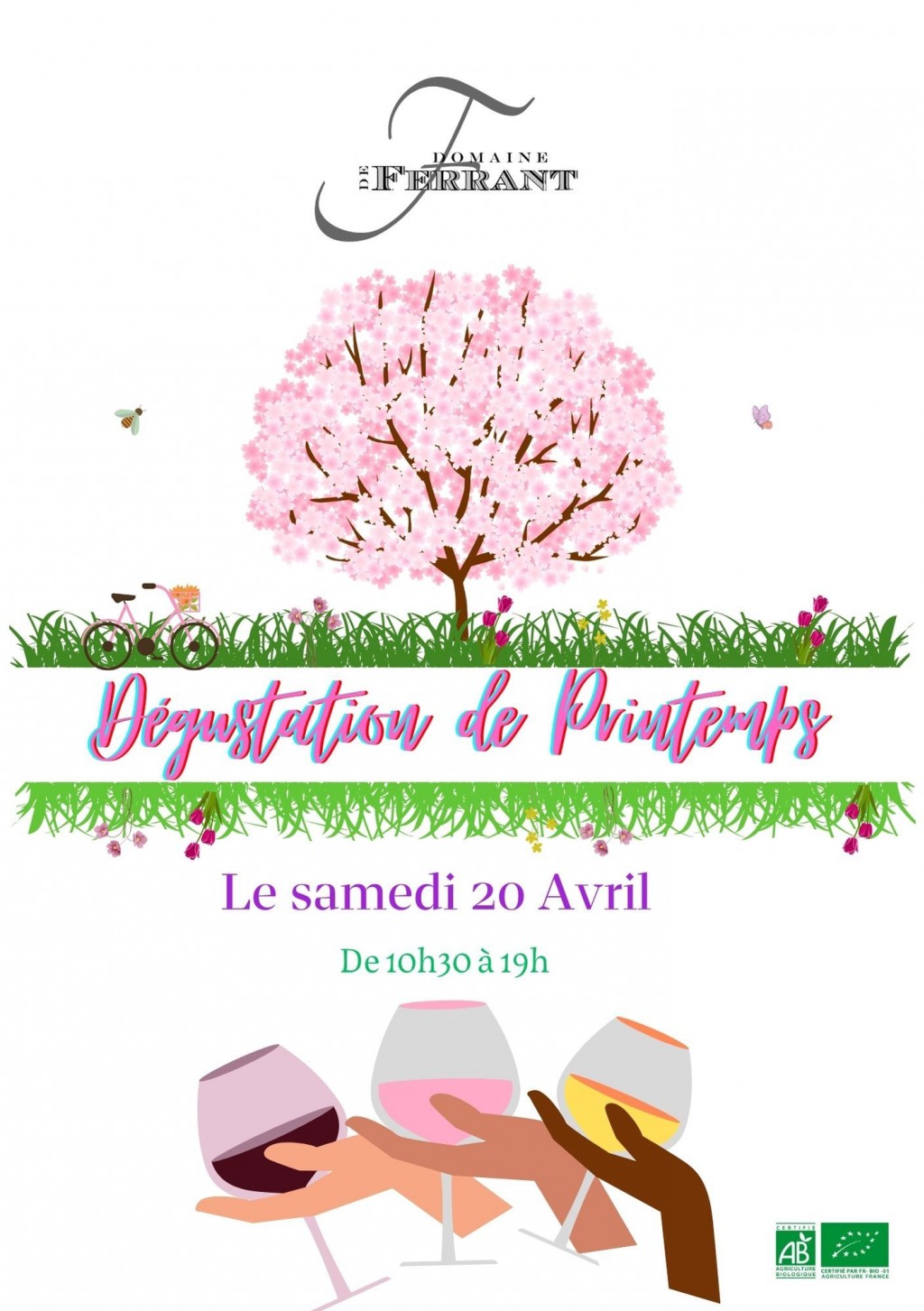 PORTES OUVERTES DE PRINTEMPS LE SAMEDI 20 AVRIL 2024