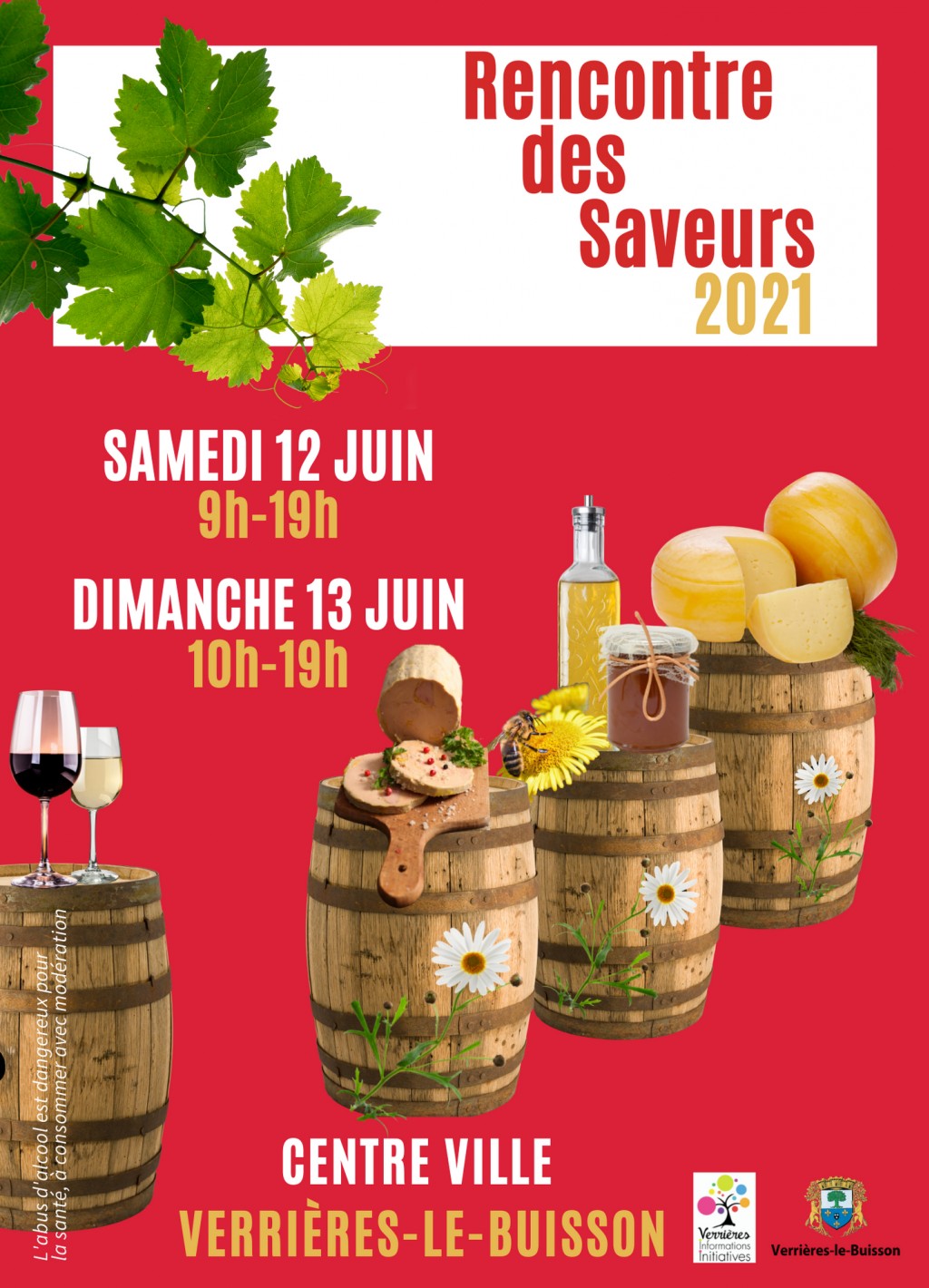 SALON A LA RENCONTRE DES SAVEURS VERRIERES-LE-BUISSON LE 12 ET 13 JUIN