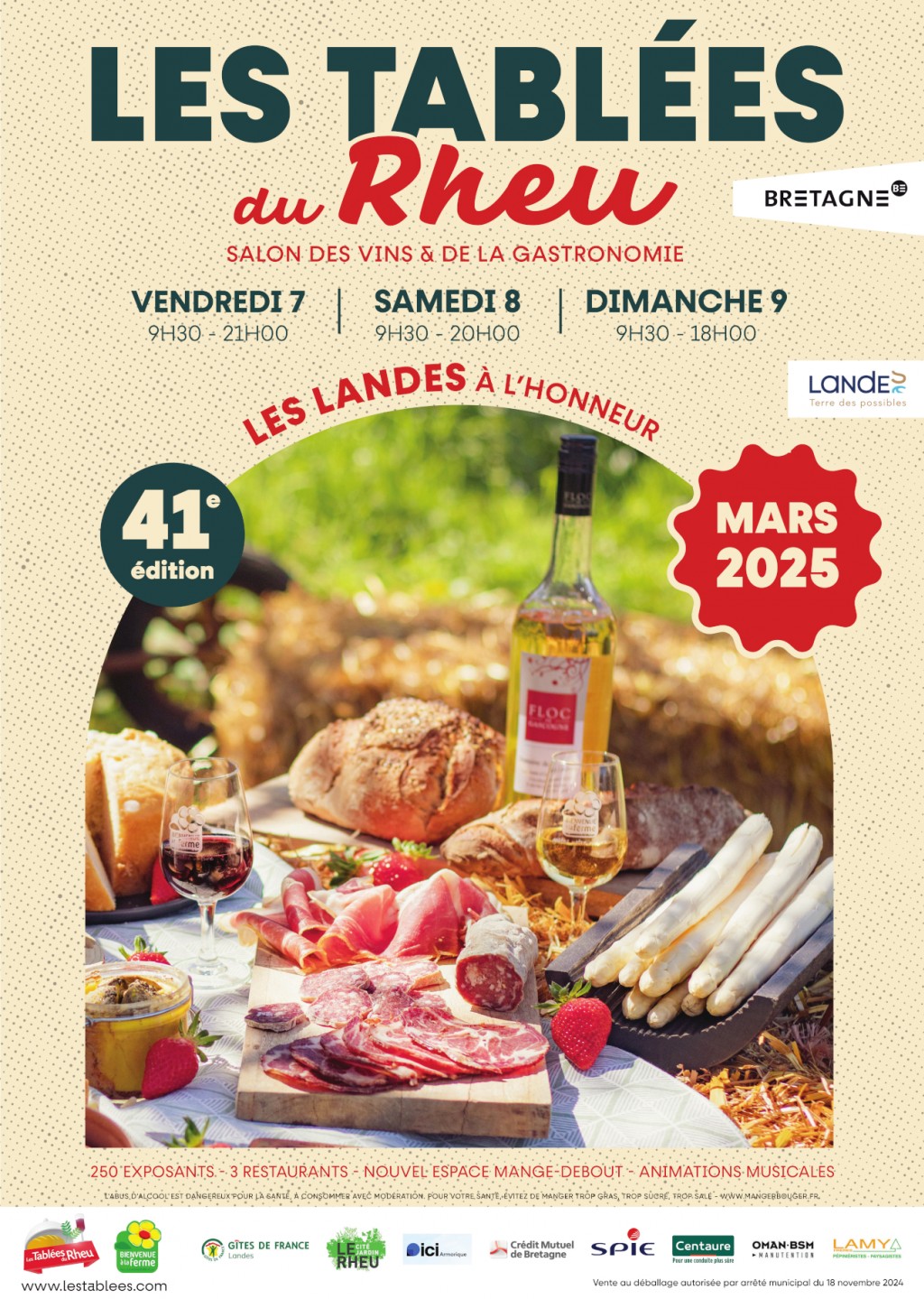 LES TABLEES DU RHEU DU 7 AU 9 MARS