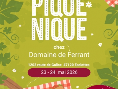 PORTES OUVERTES ET PIQUE NIQUE DES VIGNERONS INDEPENDANTS 23 ET 24 MAI 2026